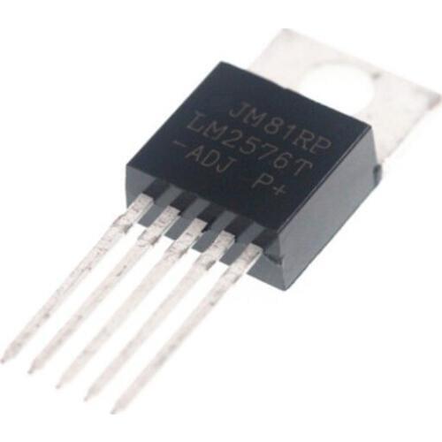 5PCS/LOT LM2576T-ADJ LM2576T LM2576 2576T-ADJ 2576T 2576 TO220