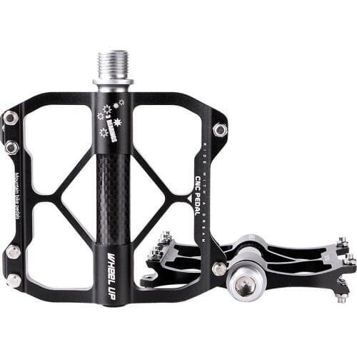 6061 Aluminum Alloy Mtb Mountain Bike Pedal CNC 3 Bearings Bmx Ultralight Cycling Pedals Non Slip Bike Bicycle Parts D0227