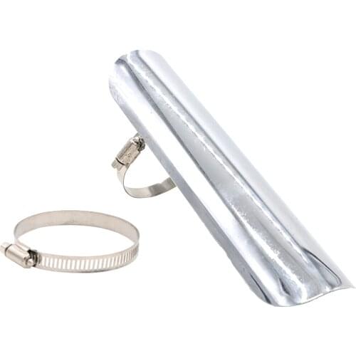 9.1 inch Reliable Motorcycle Exhaust Pipe Cover Exhaust Muffler Pipe Cover Guard Heat Shield Protector for Harley