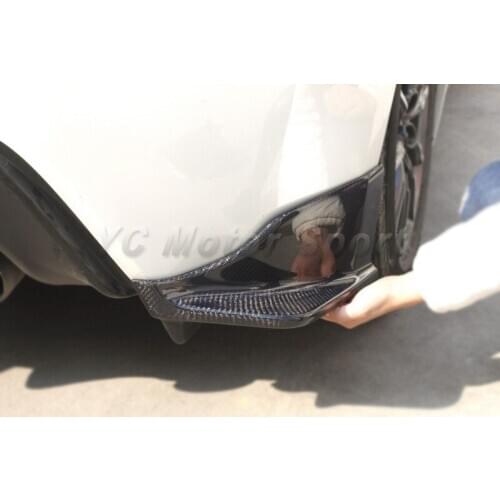 Car Accessories Carbon Fiber VTX Style Rear Bumper Spat Fit For 2012-2016 GT86 FT86 ZN6 FR-S BRZ ZC6 Rear Caps Car-styling