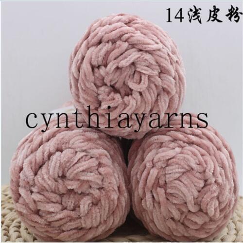 Velvet yarn Soft protein Cashmere Yarn silk wool baby Yarn crochet knitting Yarn silk chenille cotton baby wool DIY sweater