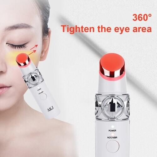 Electric Eye Face Massager Vibration Eye Wrinkle Massager Essence Importing Instrument Heating Care Tool Eye Massage Device Pen