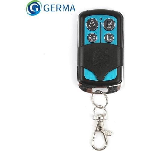 GERMA 433MHZ Copy Remote Controller Metal Clone Remotes Copy Duplicator Fixed Learning Code For Gadgets Car Home Garage Door