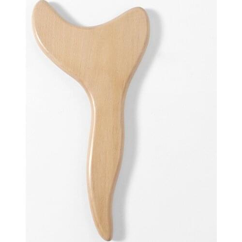Gua Sha Wooden Massage Tools Beech Gouache Scraper For Body Wood Therapy Beauty Dredge Board Available For Wholemeridian Points