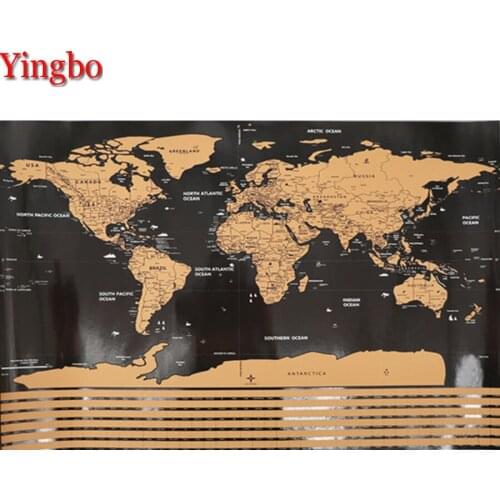 World map 5d diy diamond painting travel map cross stitch mosaic embroidery rhinestones diamond round square needlework gift