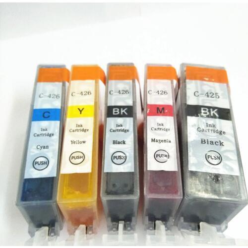 Vilaxh PGI-425 CLI-426 Ink Cartridges For Canon PGI425 CLI426 PIXMA MG5340 IP4840 IX6540 MG5140 MG5240 MG6140 MG6240 MG8140