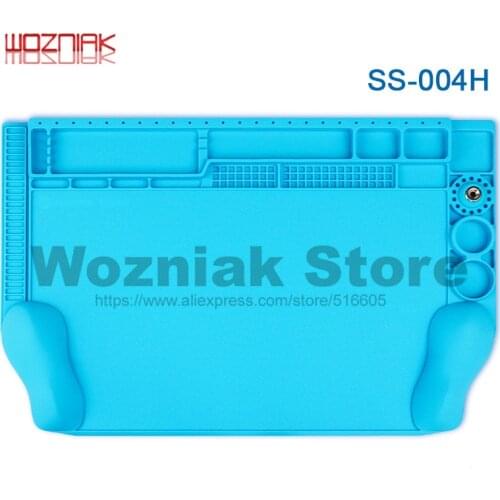 SS-004H 3D Maintenance Mat For iPhone chip Mobile Phone Repair Cushion High Temperature Resistance of Blow Welding Magnetic Pad