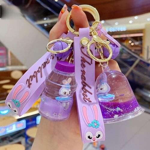 Fashion All-match Cute Acrylic Floating Keychain In Oil, Trendy New Holiday Gifts for Boys and Girls, Abalone Bag Bag D Pendant