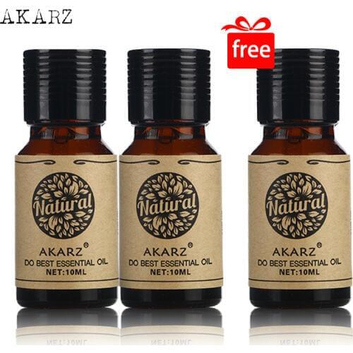 AKARZ Famous brand Best set meal Neroli Essential Oil Aromatherapy face body skin care buy 2 get 1
