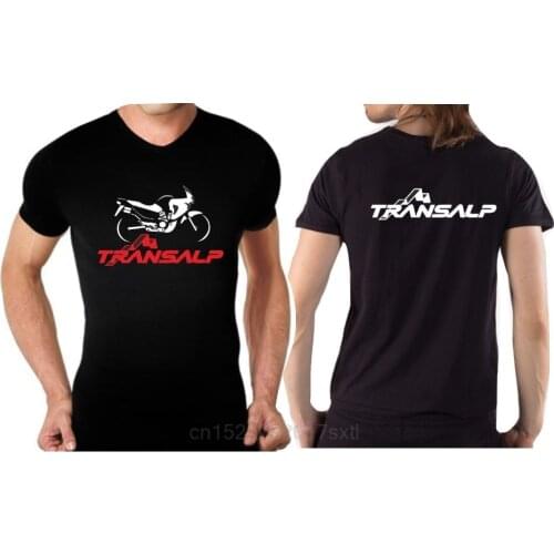 2020 New Mens T Shirts T-shirt Motorcycle Japan TRANSALP T Shirt Tee shirt