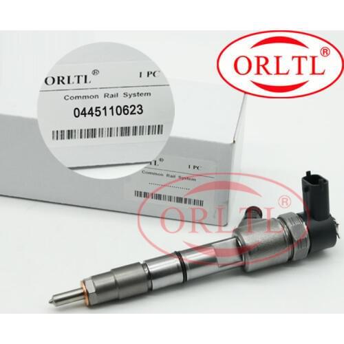ORLTL Common Rail Engine Injection 0445110623 Auto Fuel Injector Assy 0 445 110 623 Diesel Spare Parts Inyector 0445 110 623