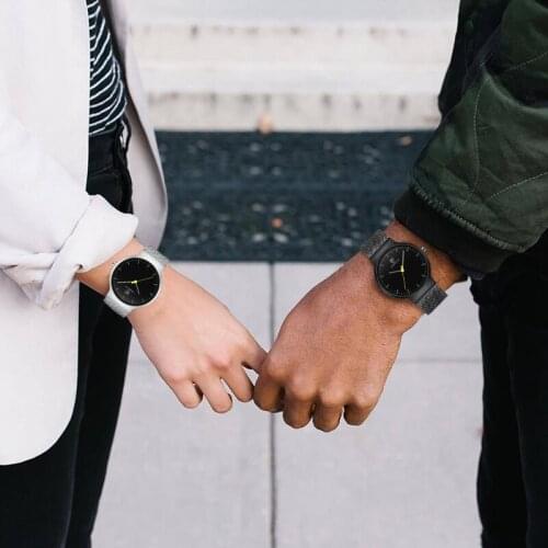 Couple Watches for Lovers CHEETAH Men Women Quartz Wristwatch Business Men Watch Girl Clock Mesh Steel Thin Relogio Masculino