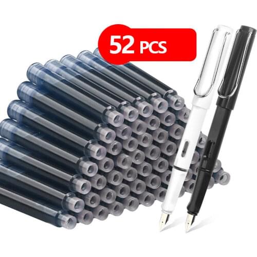 Fountain pen & replacable ink set EF 0.38 mm School office supplies Caligraphy pen Stationery