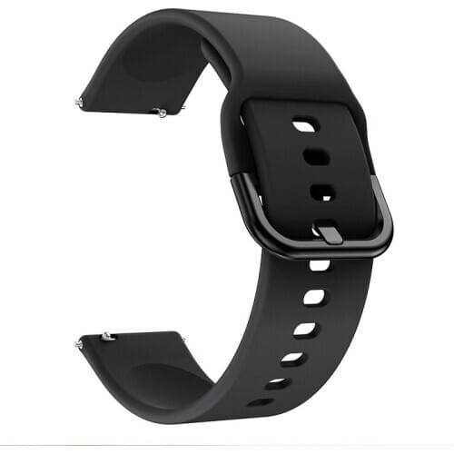 20mm Silicone Wristband Strap Replacement For Smartwatch Zepp E Coros Pace2 Apex 42mm Amazfit Huami Watch Band