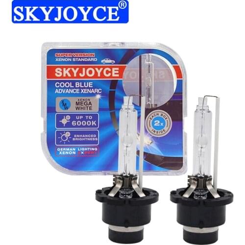SKYJOYCE D4S 66440 Xenon HID Lamp 35W D1S 6000K Auto Headlight Bulb 55W D2S 8000K D3S 4300K 5000K Car Xenon Standard HID Lights