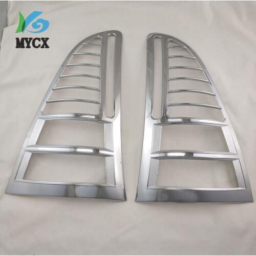 2PCS FOR TOYOTA INNOVA after 2004 ABS Headlight Frame Decoration Car Protection Refit Accessories