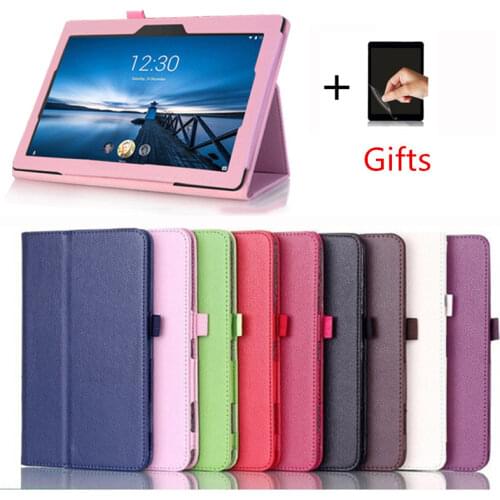 Capa Case for Huawei MediaPad T3 10 Case AGS-W09 AGS-L09 AGS-L03 9.6 Stand Flip Cover for Huawei T3 9.6 / T5 10 Case Funda+Film