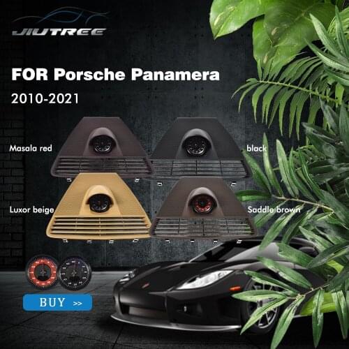 For Porsche Panamera 2017-2021 Car Interior Dashboard Stopwatch Decoration Clock Compass