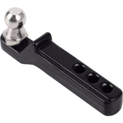 2021 HOT Metal Trailer Hook Drop Hitch Receiver 42mm for 1:10 RC Crawler Accessories Traxxas TRX4 Axial SCX10 90046