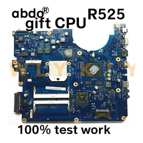 BA41-01572A for Samsung R525 NP-R525 notebook motherboard BA92-07590B BA92-07590A GPU HD7400M RAM DDR3 100% test work gift CPU