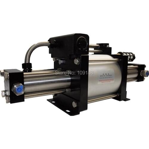 Wellness Model :GBT7/25 maximum 100- 200Bar nitrogen/argon/Helium /air pneumatic gas booster pump for recharging cylinder