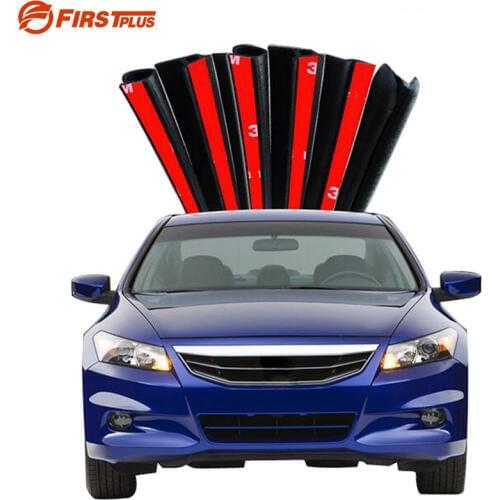 For Honda Civic Accord Fit CRV Rubber Seal Strip Front Rear Doors Bonnet Trunk Anti Sound Dust Sealing Strips B D Z Type