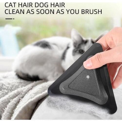 Pet Hair Remover Dog Hair Removal Device Silicone Brush Cat Hair Removal For Home Squeegee Couch Cleaner Car Seat Care Detail