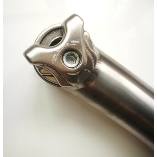 Titanium MTB Bicycle Bike 20-25mm Setback Seatpost 350 400 mm 27.2 30.9 31.6 mm