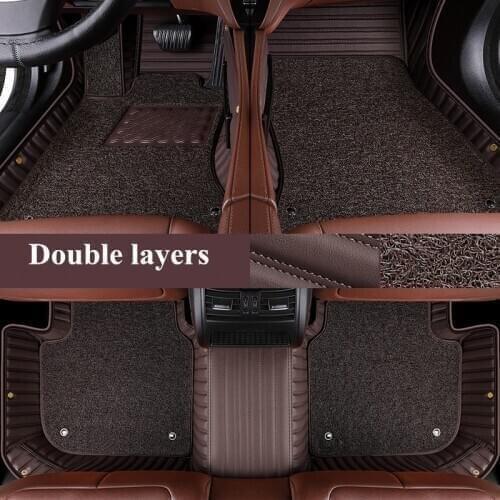 Top quality! Custom special double layers floor mats for Lexus NX 300h 2020 durable waterproof rugs carpets for NX300h 2019-2014
