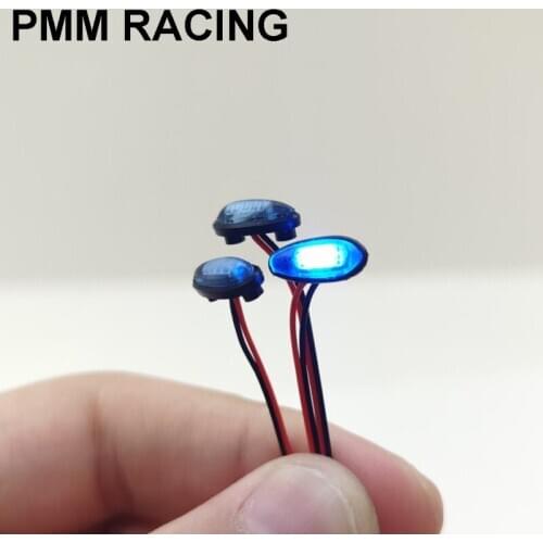 1set Led Marker lights Fire engine lamps For 1/14 Tamiya RC Truck car scania r620 56323 Drag head truck Refit Upgrade parts