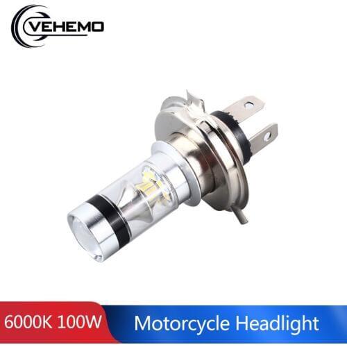 1PC H7 H11 H4 LED Fog Lamp For Car Motorcycle Headlight Foglights 1156 1157 7440 P15D Super Bright 6000K 100W Car LED Light