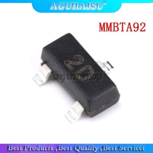 100PCS MMBTA92 SOT23 MMBTA92LT1G A92 SOT SMD 2D SOT-23 SOT23-3 transistor New original