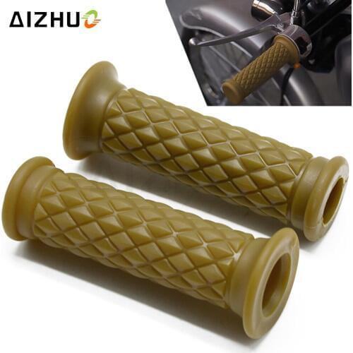 22MM 25MM Motorcycle Universal Vintage Rubber Motorbike Handlebar For Suzuki Intruder LC 1500 / Boulevard C90 1998-2006 99 2000