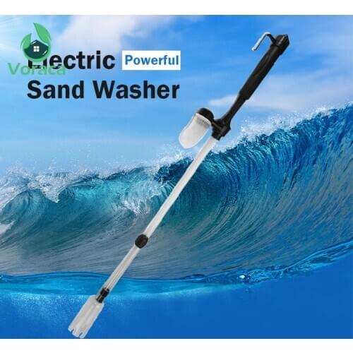Aquarium Sand Washer Gravel Cleaner Water Changer Automatic Electric Filter Siphon Vacuum Water Pump for Fish Tank Cleaner Tools