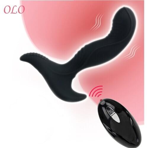 OLO Anal Plug Vibrator Waterproof Butt Plug Prostate Massager Anal Stimulation Adult Product Sex Toys For Men