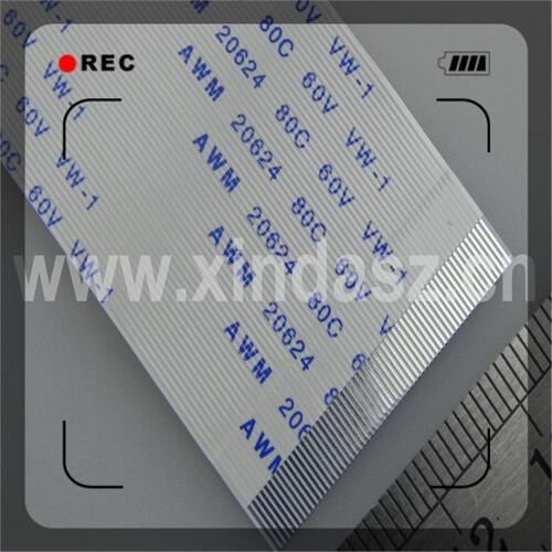 AWM 20624 80C 60V VW-1 0.5mm 60pin 300mm length A type usb sata FFC Flat Ribbon Cable 10pcs/lot