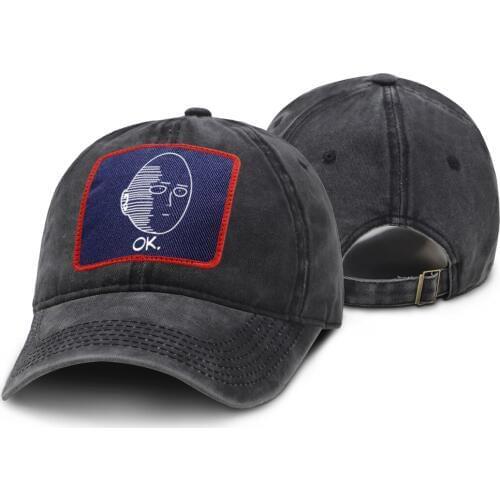 One Punch Print Baseball Caps for Woman Man Japan Anime Casual Hat Outdoor Unisex Sunscreen Baseball Hat Fashion Adjustable Cap