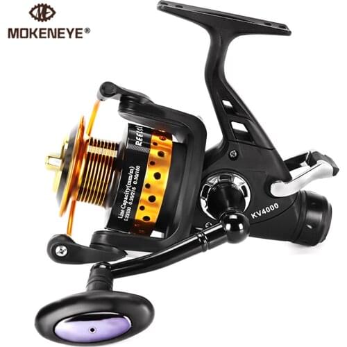Big 15~28kg Max Drag Metal Spool Fishing Reel 13+1 BB Spinning Reel Power for Bass Carp Pike Fishing Pesca Trolling Accesorios