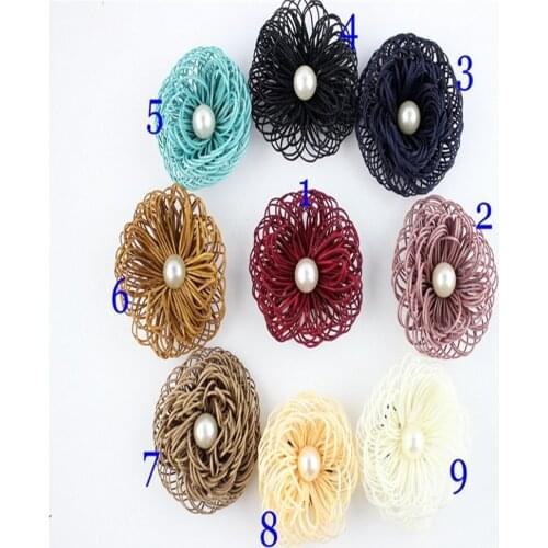Artificial bird nest flower 50pcs/lot, Korean Boutique hair accessories DIY Flower Clothing accessories