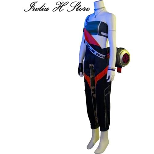 True Damage Akali LOL Game Cosplay True Damage Akali Cosplay Costume can daily set props wig