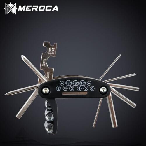 Bicycle multi-function repair tool kit Steel Allen wrench screwdriver Bicycle mountain bike road bike repair tool