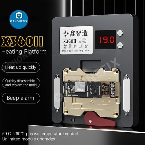 Mechanic IT3 Adjustable Temperature Control Preheating Platform for IPhone X-12 Pro Max Motherboard Layered Dot Matrix Repair