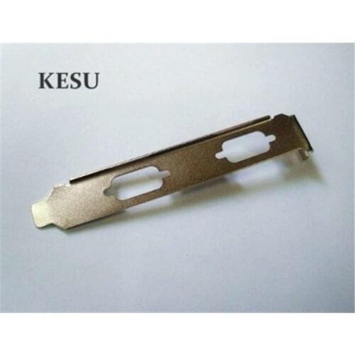 Full High 12CM Proflie Bracket baffle Dual DB9 2-Port 9PIN 9-Pin bracket for computer