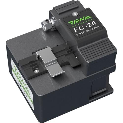 Handheld Optical Fiber Cleaver TAWAA FC-20 Optical Fiber Cleaver Fiber Cutter 3-in-1 Universal Holder (48000 times blade life)