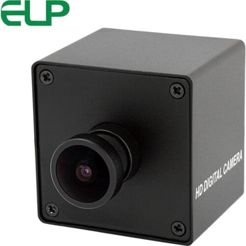 170 Degree Fisheye 4K USB Webcam MJPEG 30fps 3840x2160 Mini CMOS USB Web Camera With Microphone for Desktop/Laptop PC Computer