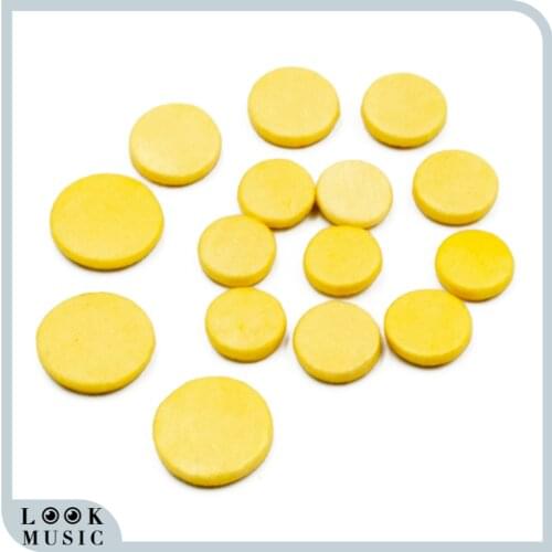 15PCS Piccolo Flute Pads 8mm 10mm 12mm Replacement Spares Finest Standard Piccolo Pads Set Piccolos Repair Parts