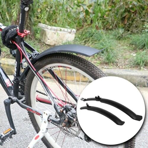 2pcs Cycling Mountain Bike Front Rear Fender Bicycle Exterior Details Mud Guard Set