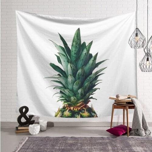 2019 Hot Sale Boho Style Wall Tapestry Pineapple Tapestries Home Decor Mural Beach Towel