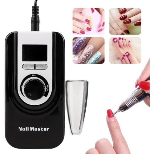 35000RPM Rechargable Portable Nail Drill Machine Set Kit For Manicure Pedicure Electric File Professional Nail Grinder Tool