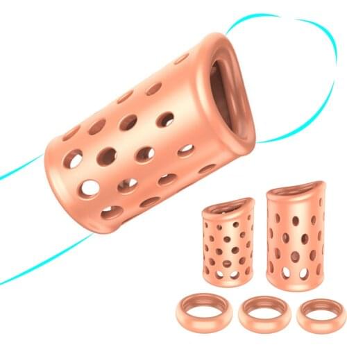 5PCS Foreskin Corrected Penis Ring Sex Toys For Men Time Delay Ejaculation Male Cock Rings Erotic Toys for Adults Sex shop